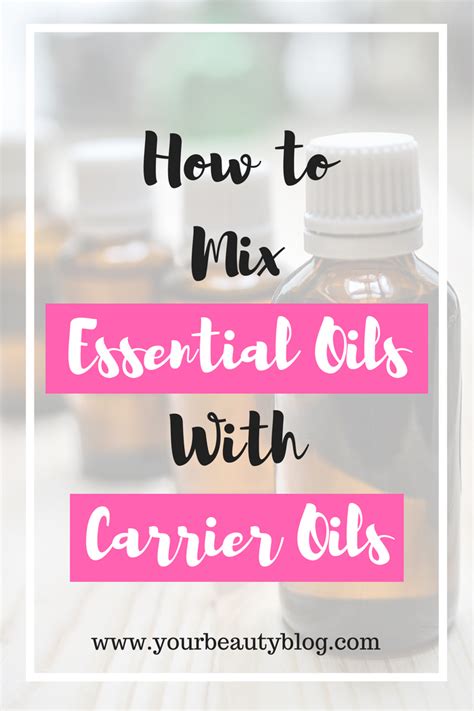 how to mix designer perfume with carrier oil